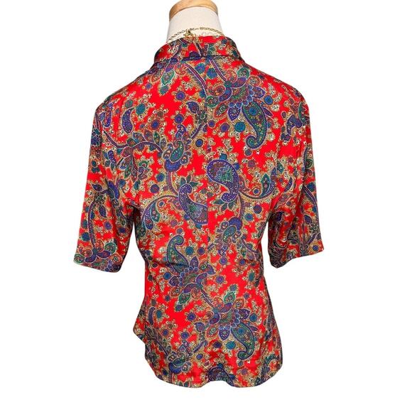 Vintage wrap blouse - Picture 5 of 7